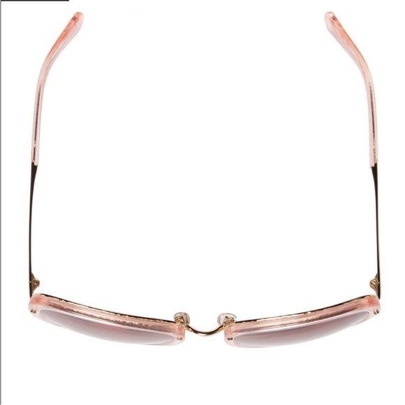 Kate Spade Scottie Glitter Square Frame Sunglasses - Picture 7 of 8